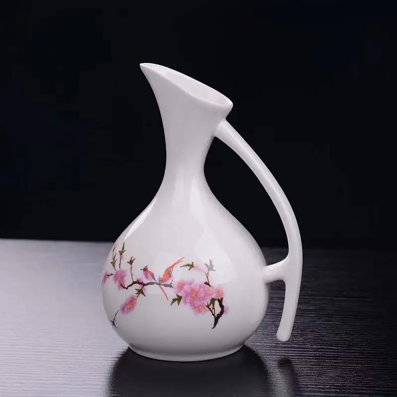 8PCS/lotCeramic Wine Set Yellow Rice Wine Set White Wine Glass Wine Pot Dispenser White Wine Cup Small Wine Cup Clear Wine Set
8PCS/lotCeramic Wine Set Yellow Rice Wine Set White Wine Glass Wine Pot Dispenser White Wine Cup Small Wine Cup Clear Wine Set