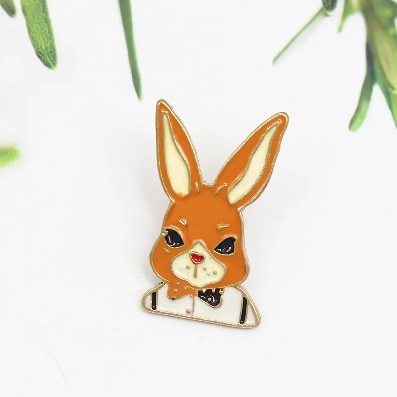 Mr. Rabbit Brooch Cute Animal Brooch with Raised Long Ears Mr. Bunny Cute Animal Brooch Cartoon Fashion Backpack Badge Funny 
Mr. Rabbit Brooch Cute Animal Brooch with Raised Long Ears Mr. Bunny Cute Animal Brooch Cartoon Fashion Backpack Badge Funny