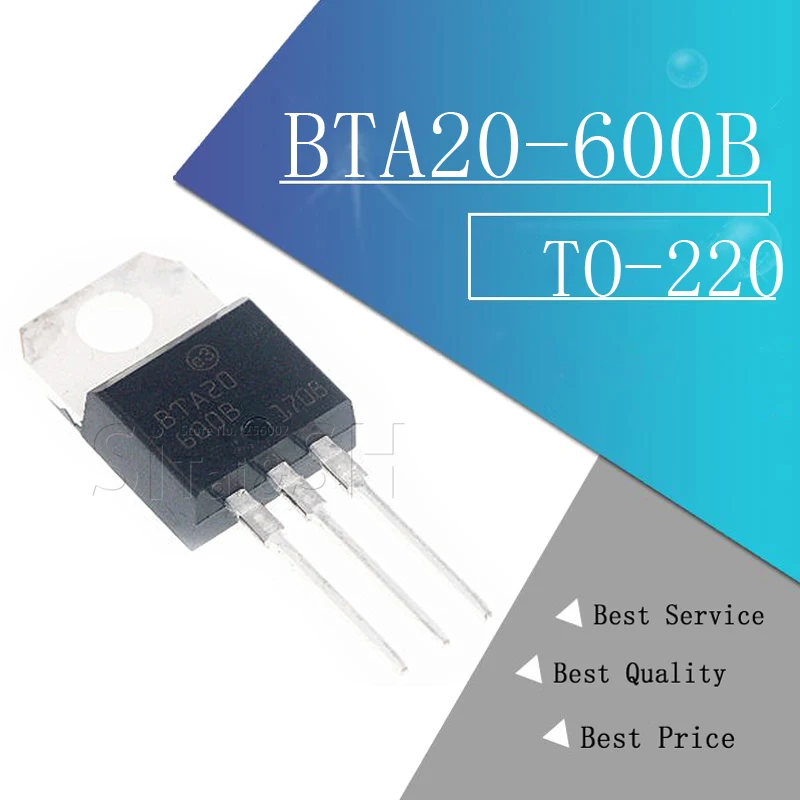 10 шт./лот BTA20 600B 600 Triacs 20 Amp Volt TO 220 новый оригинальный|Интегральные схемы| |