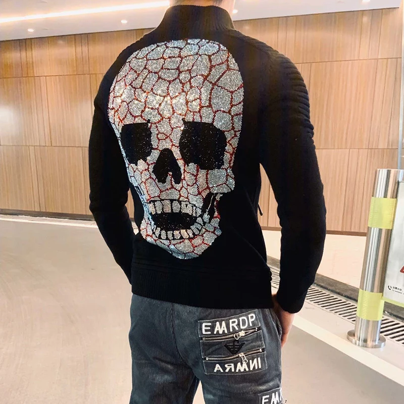 Starbag pp Color diamond skull original German logo 2020 new men's zipper jacket punk cool round neck pure wool super men's coat
Starbag pp Color diamond skull original German logo 2020 new men's zipper jacket punk cool round neck pure wool super men's coat