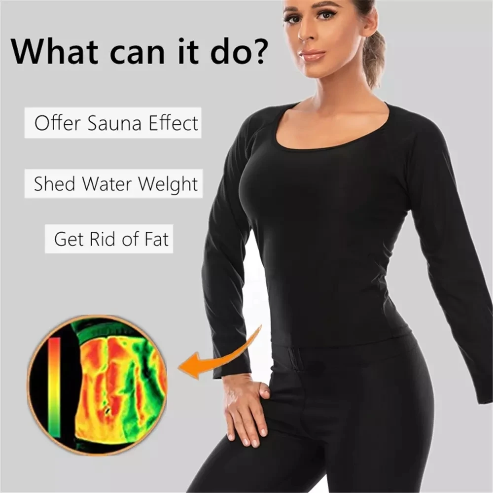 Women Slimming Long Shirts Body Shaper Sauna Vest Suit Waist Trainer Shapewear Set Lose Weight Tank Tops Workout Fitness Corset 
Women Slimming Long Shirts Body Shaper Sauna Vest Suit Waist Trainer Shapewear Set Lose Weight Tank Tops Workout Fitness Corset