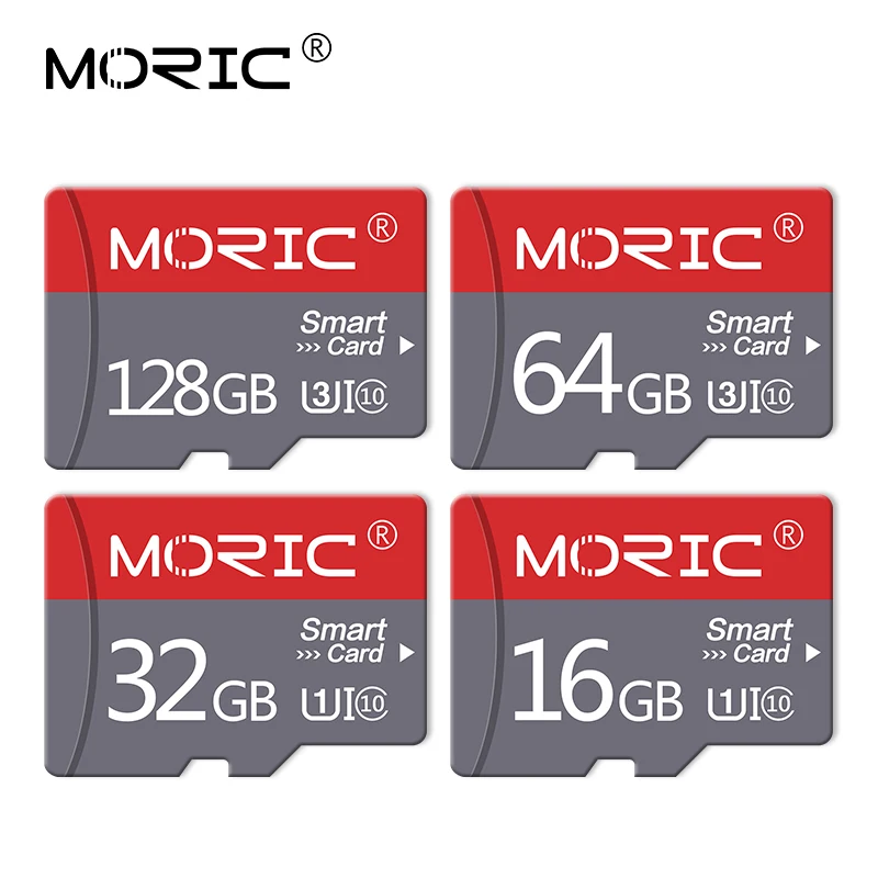 Moric Micro SD cartao de memoria TF/Flash Memory Card 4 8 16 32 64 128 256GB Class 10 Microsd Card tarjeta with Free adapter
Moric Micro SD cartao de memoria TF/Flash Memory Card 4 8 16 32 64 128 256GB Class 10 Microsd Card tarjeta with Free adapter