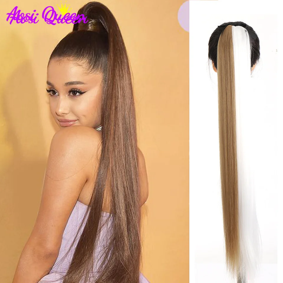 AS Straight clip style ponytail hair ponytail hair band hairpin color matching synthetic hair ponytail hair extension
AS Straight clip style ponytail hair ponytail hair band hairpin color matching synthetic hair ponytail hair extension