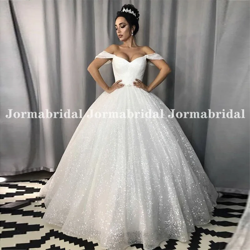 Vestido De Noiva Glittery Wedding Dresses 2021 Ball Gown Off Shoulder Plus Size Princess Bridal Gowns Bride Dress Robe De Mariee
Vestido De Noiva Glittery Wedding Dresses 2021 Ball Gown Off Shoulder Plus Size Princess Bridal Gowns Bride Dress Robe De Mariee