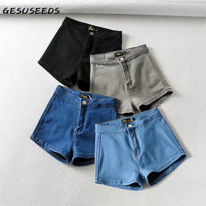 Casual Shorts Women High Waist Denim Shorts Summer Harajuku Skinny Jeans Sexy Plus Size Joggers Women Jeans Shorts Black Gray
Casual Shorts Women High Waist Denim Shorts Summer Harajuku Skinny Jeans Sexy Plus Size Joggers Women Jeans Shorts Black Gray