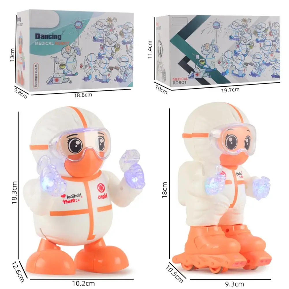 Electric Dancing Robot With Light Music Smart Robot Toys Brain Development Educational Funny Toy For Children
Electric Dancing Robot With Light Music Smart Robot Toys Brain Development Educational Funny Toy For Children