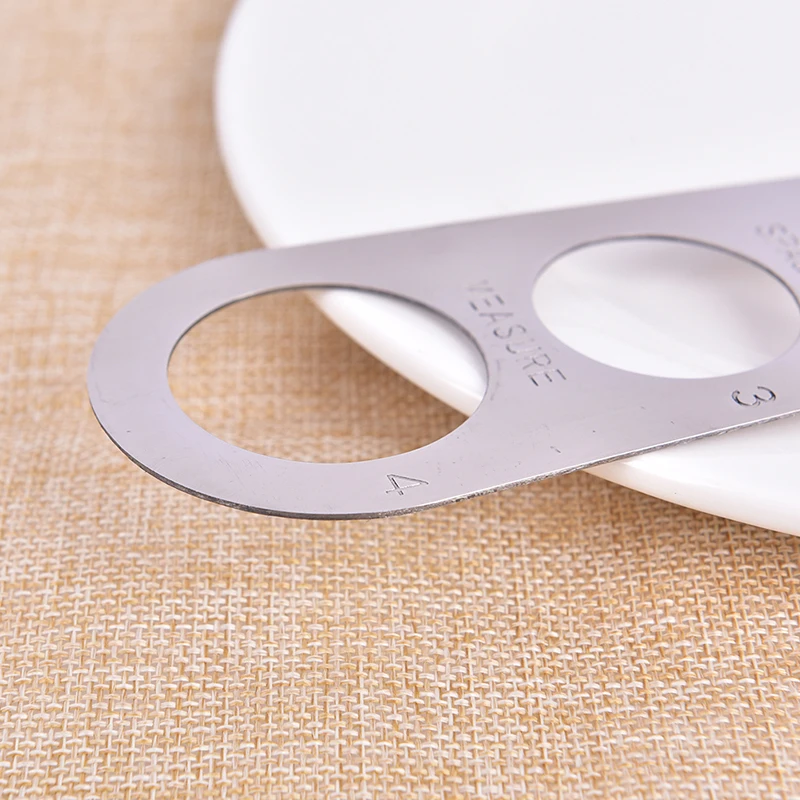 1PCS Easy Clearing Pasta Ruler Measuring Stainless Steel Measurer Cooking Tools
1PCS Easy Clearing Pasta Ruler Measuring Stainless Steel Measurer Cooking Tools