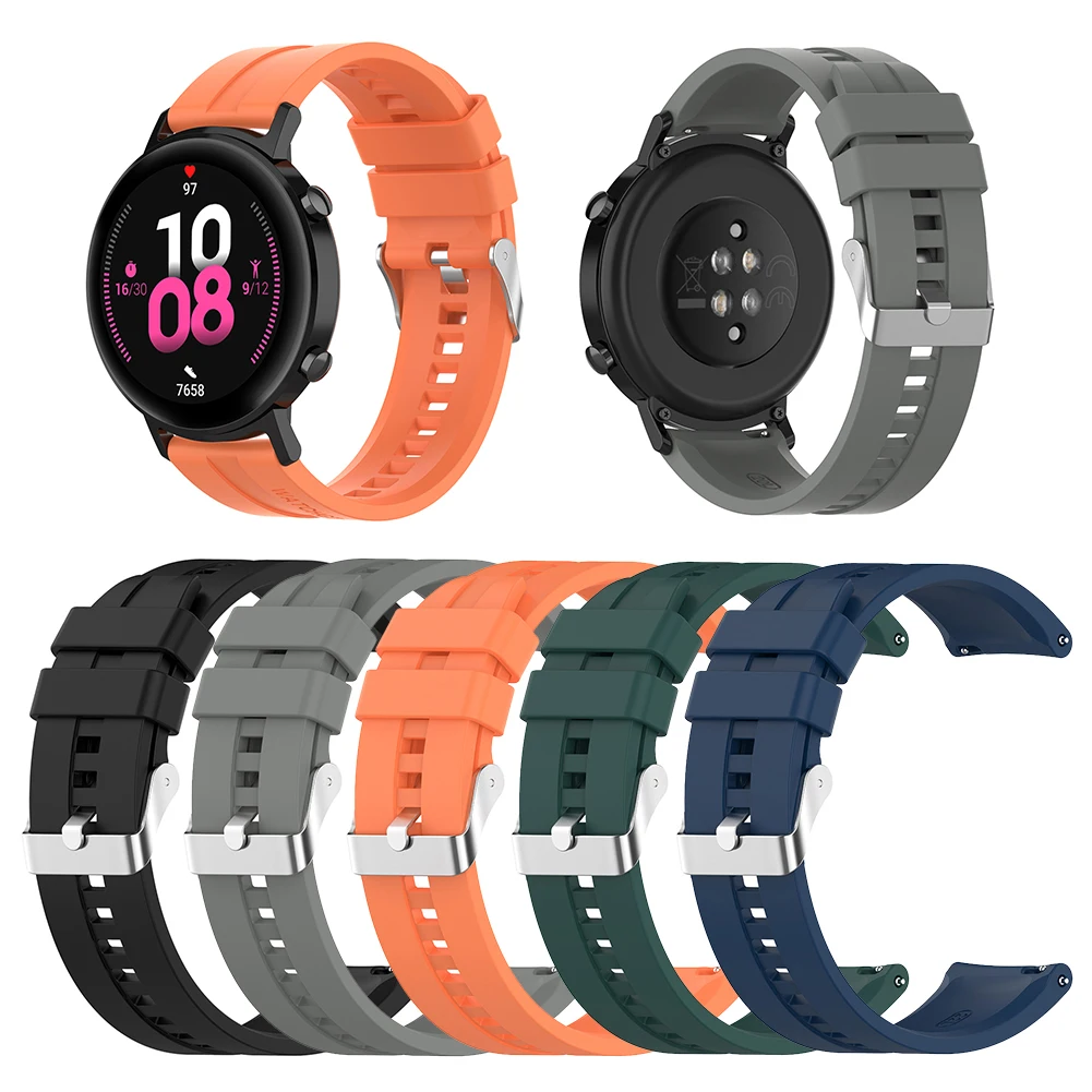 Silicone Strap for Huawei Watch GT 2 42mm Samsung Galaxy Watch 3 41mm Replacement Watch Band Bracelet
Silicone Strap for Huawei Watch GT 2 42mm Samsung Galaxy Watch 3 41mm Replacement Watch Band Bracelet