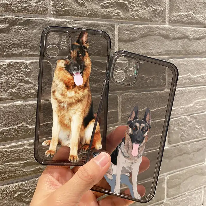 German Shepherd Phone Case Transparent for iPhone 7 8 11 12 se 2020 mini pro X XS XR MAX Plus
German Shepherd Phone Case Transparent for iPhone 7 8 11 12 se 2020 mini pro X XS XR MAX Plus
