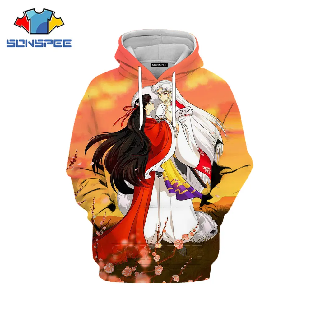 Hot Anime Inuyasha Hoodies 3D Printed Cool Cartoons Pattern Sesshoumaru Hoodie Autumn Harajuku Sport Fitness Pullover Hoody
Hot Anime Inuyasha Hoodies 3D Printed Cool Cartoons Pattern Sesshoumaru Hoodie Autumn Harajuku Sport Fitness Pullover Hoody