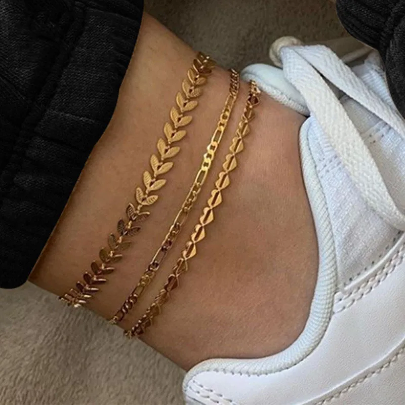 5pcs/set Retro Multilayers Adjustable Anklet Anklet Set Fashion Anklets for Women Bracelet on Leg Foot Beach Jewelry
5pcs/set Retro Multilayers Adjustable Anklet Anklet Set Fashion Anklets for Women Bracelet on Leg Foot Beach Jewelry