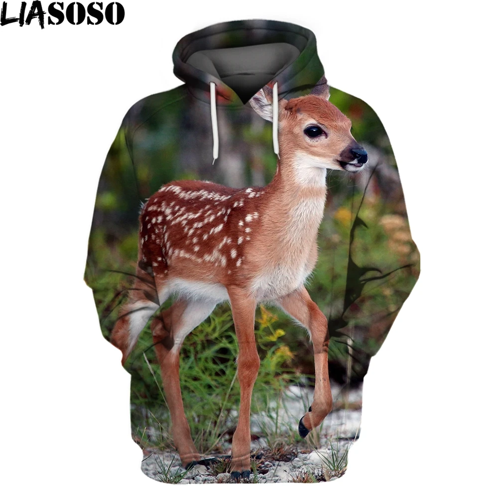 LIASOSO 3D Print Hooded Hoodies Women Men Animal World Deer Elephant2D Long Sleeve Hooded Sweatshirts Camping Animal Clothes
LIASOSO 3D Print Hooded Hoodies Women Men Animal World Deer Elephant2D Long Sleeve Hooded Sweatshirts Camping Animal Clothes
