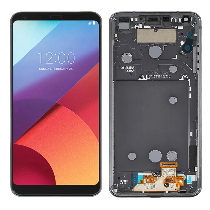 Super AMOLED For LG G6 LCD Display Touch Screen Digitizer Assembly Replacement Parts Accessories AAA+++ Quality Fast Shipping
Super AMOLED For LG G6 LCD Display Touch Screen Digitizer Assembly Replacement Parts Accessories AAA+++ Quality Fast Shipping