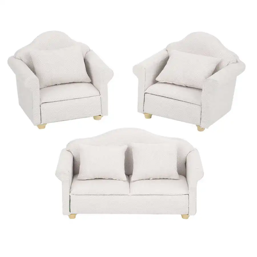 3Pcs/lot 1:12 Mini Doll House Plaid Sofa Cushion Set Accessory Dollhouse Room Furniture Toy for Children Kids Gift Sofa Set
3Pcs/lot 1:12 Mini Doll House Plaid Sofa Cushion Set Accessory Dollhouse Room Furniture Toy for Children Kids Gift Sofa Set