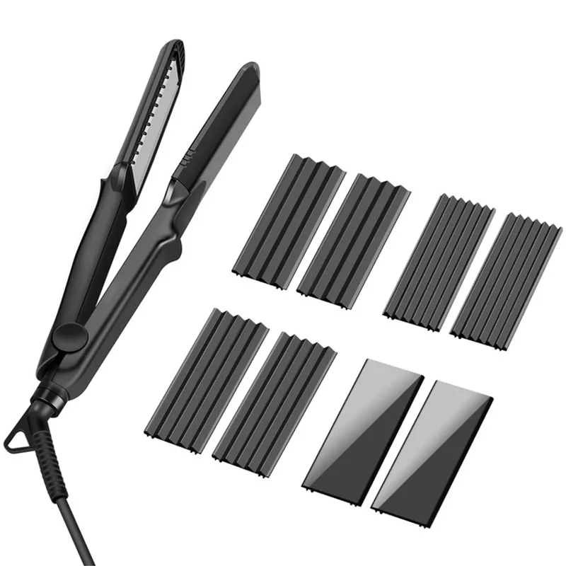Multifunctional 4 in 1 Fast Ceramic Hair Flat Hair Straightener Curling Hair Curler Corn Corrugated Iron Waver Curly with Glove
Multifunctional 4 in 1 Fast Ceramic Hair Flat Hair Straightener Curling Hair Curler Corn Corrugated Iron Waver Curly with Glove