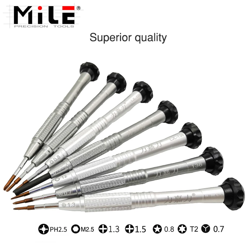 MILE High Quality Screwdriver for iPhone5-11Pro/MAX Repair Opening Disassemble Kit Mobile Phone Tool
MILE High Quality Screwdriver for iPhone5-11Pro/MAX Repair Opening Disassemble Kit Mobile Phone Tool