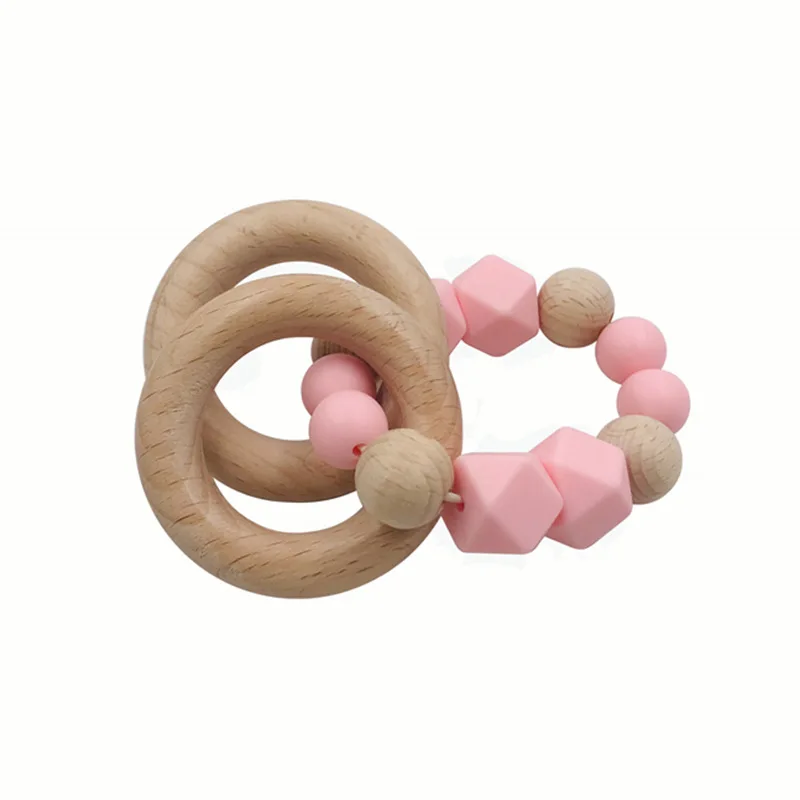 Baby Teethers Building Blocks Teether Bracelet Maternal and Infant Supplies Silicone Grinding Stick Baby Teether Baby Wood
Baby Teethers Building Blocks Teether Bracelet Maternal and Infant Supplies Silicone Grinding Stick Baby Teether Baby Wood