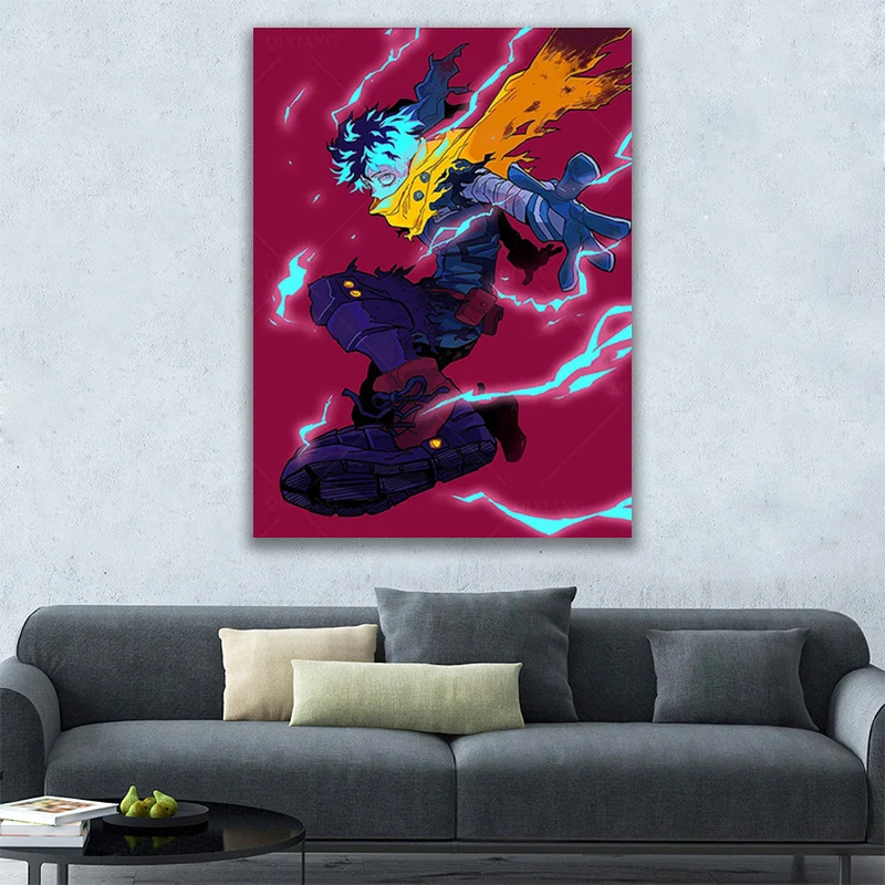 My Hero Academia Picture Decoration Mural Color Anime Poster Canvas Painting and Kids Room Wall Art Prints for Modern Home Deco
My Hero Academia Picture Decoration Mural Color Anime Poster Canvas Painting and Kids Room Wall Art Prints for Modern Home Deco
