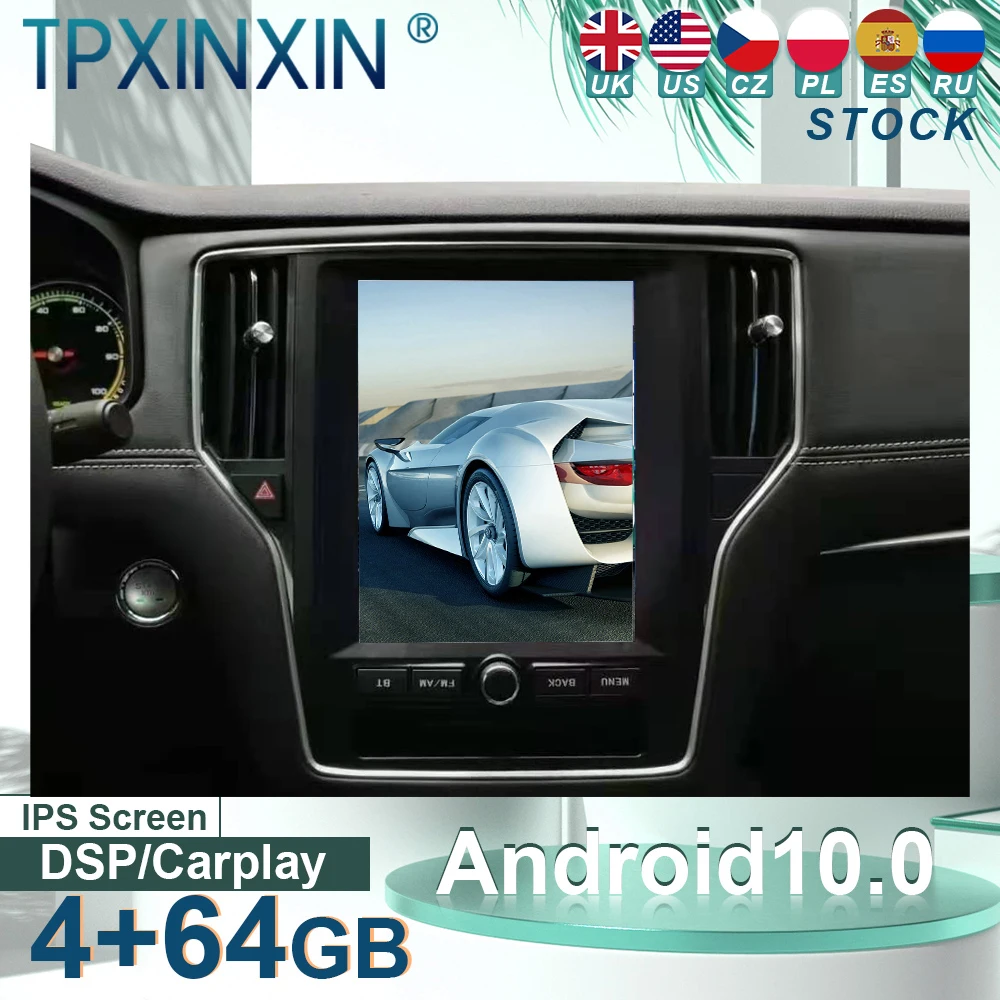 

Автомагнитола для Roewe I6 RX5, стерео-система на Android 10,0 с экраном, радио, проигрыватель Теслы, автомобильный GPS-навигатор, головное устройство