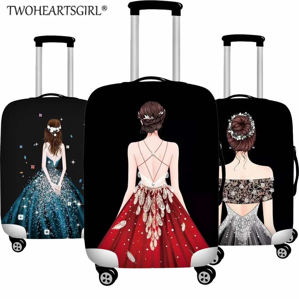 TWOHEARTSGIRL Teen Girls Luggage Protective Cover Fashion Trolley Case Dust Cover for Women Apply to "18-30" Inch Baggage Case
TWOHEARTSGIRL Teen Girls Luggage Protective Cover Fashion Trolley Case Dust Cover for Women Apply to "18-30" Inch Baggage Case