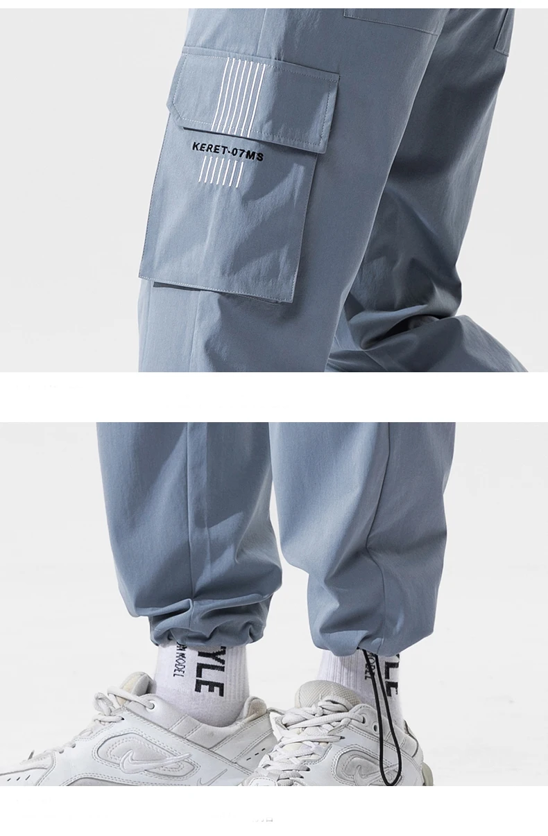 Men Casual Pants Quality Brand Mens Street Hip Hop Drawstring Trousers Fashion Male Section Comfortable Sweatpants K177
Men Casual Pants Quality Brand Mens Street Hip Hop Drawstring Trousers Fashion Male Section Comfortable Sweatpants K177