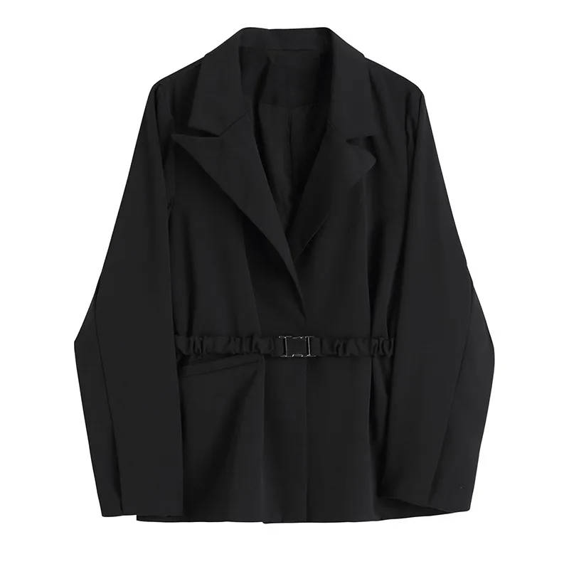 Office Ladies Suit Jacket Women Sashes Fashion Split Design Blazer Coat New Spring Long Sleeve Classic Black White Blazers Tops
Office Ladies Suit Jacket Women Sashes Fashion Split Design Blazer Coat New Spring Long Sleeve Classic Black White Blazers Tops