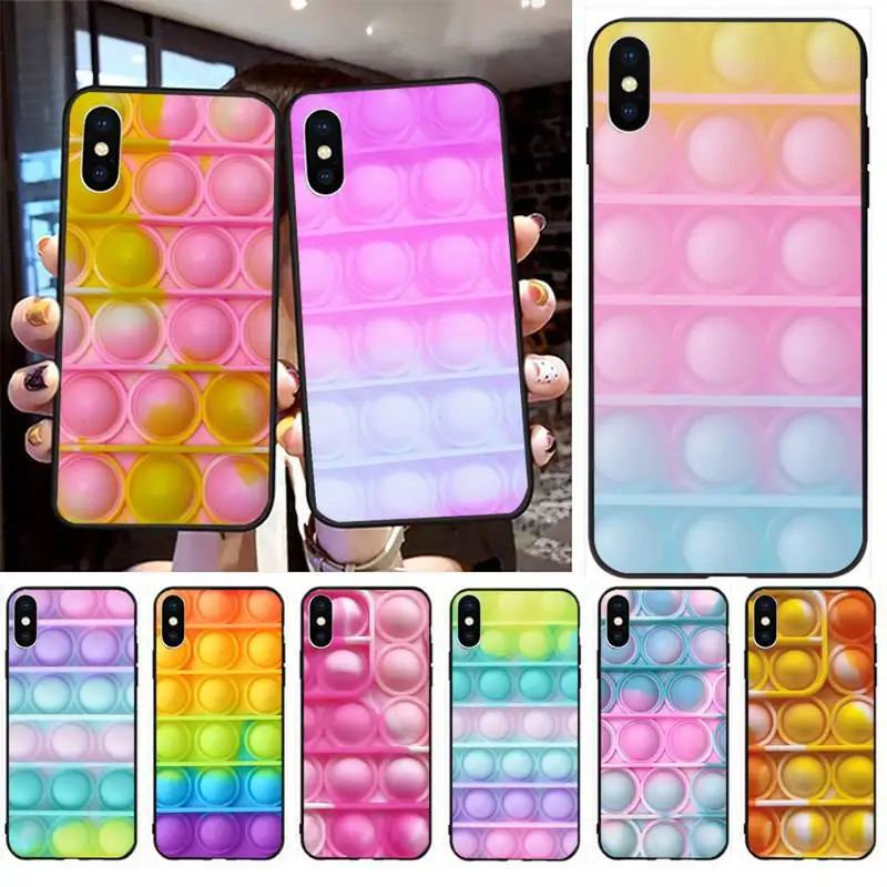 Bubble Fidget Reliver Stress Antistress1 Phone Case Silicone Cover for Iphone 5 5s se 6 6s 7 8 11 12 X Xs Xr Pro Plus Max Mini
Bubble Fidget Reliver Stress Antistress1 Phone Case Silicone Cover for Iphone 5 5s se 6 6s 7 8 11 12 X Xs Xr Pro Plus Max Mini