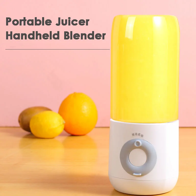 Portable Blender Electric USB Mixer Juicer Machine 500ml Mini Food Smoothie Processor Hand held Personal Fruit Squeezer Juicer
Portable Blender Electric USB Mixer Juicer Machine 500ml Mini Food Smoothie Processor Hand held Personal Fruit Squeezer Juicer