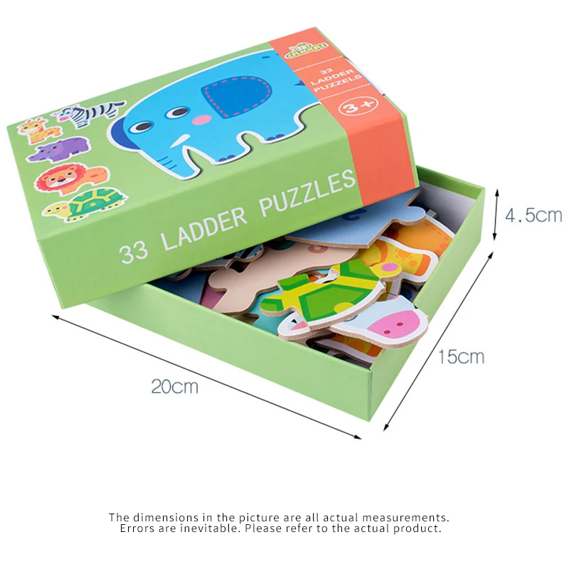New 33pcs Kids Baby Large Wooden Puzzle Toys Animal Cognition Puzzle Transportation Learning Educational Toy Family Party Game
New 33pcs Kids Baby Large Wooden Puzzle Toys Animal Cognition Puzzle Transportation Learning Educational Toy Family Party Game