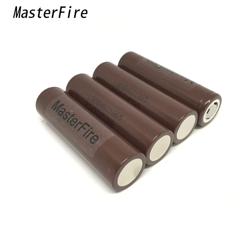 MasterFire 8 шт./лот оригинальный LG HG2 18650 3000 мАч батарея 18650HG2 3 7 в разряда 20А для