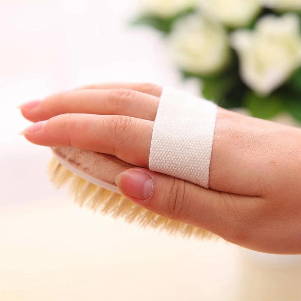 Durable Bristles Brush Cleaning for Shower Bath, Body Massager Brush with Wooden Base
Durable Bristles Brush Cleaning for Shower Bath, Body Massager Brush with Wooden Base