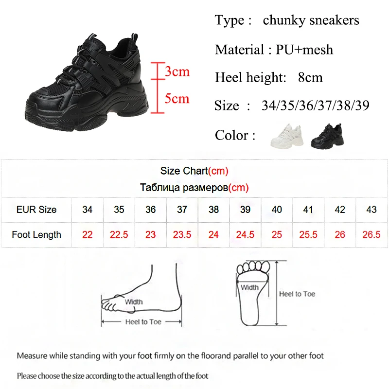 Pop Black Beige Platform Sneakers Women Nice Spring Height Increasing Woman Vulcanize Shoes Mesh Breathable Chunky Trainers
Pop Black Beige Platform Sneakers Women Nice Spring Height Increasing Woman Vulcanize Shoes Mesh Breathable Chunky Trainers