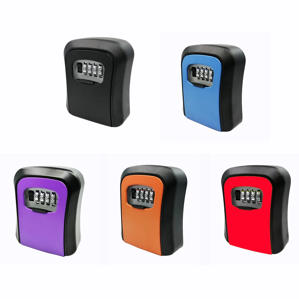 Password Key Lock Box Wall Mounted Zinc Alloy Key Box Weatherproof 4 Digit Combination Key Storage Lock Box 
Password Key Lock Box Wall Mounted Zinc Alloy Key Box Weatherproof 4 Digit Combination Key Storage Lock Box
