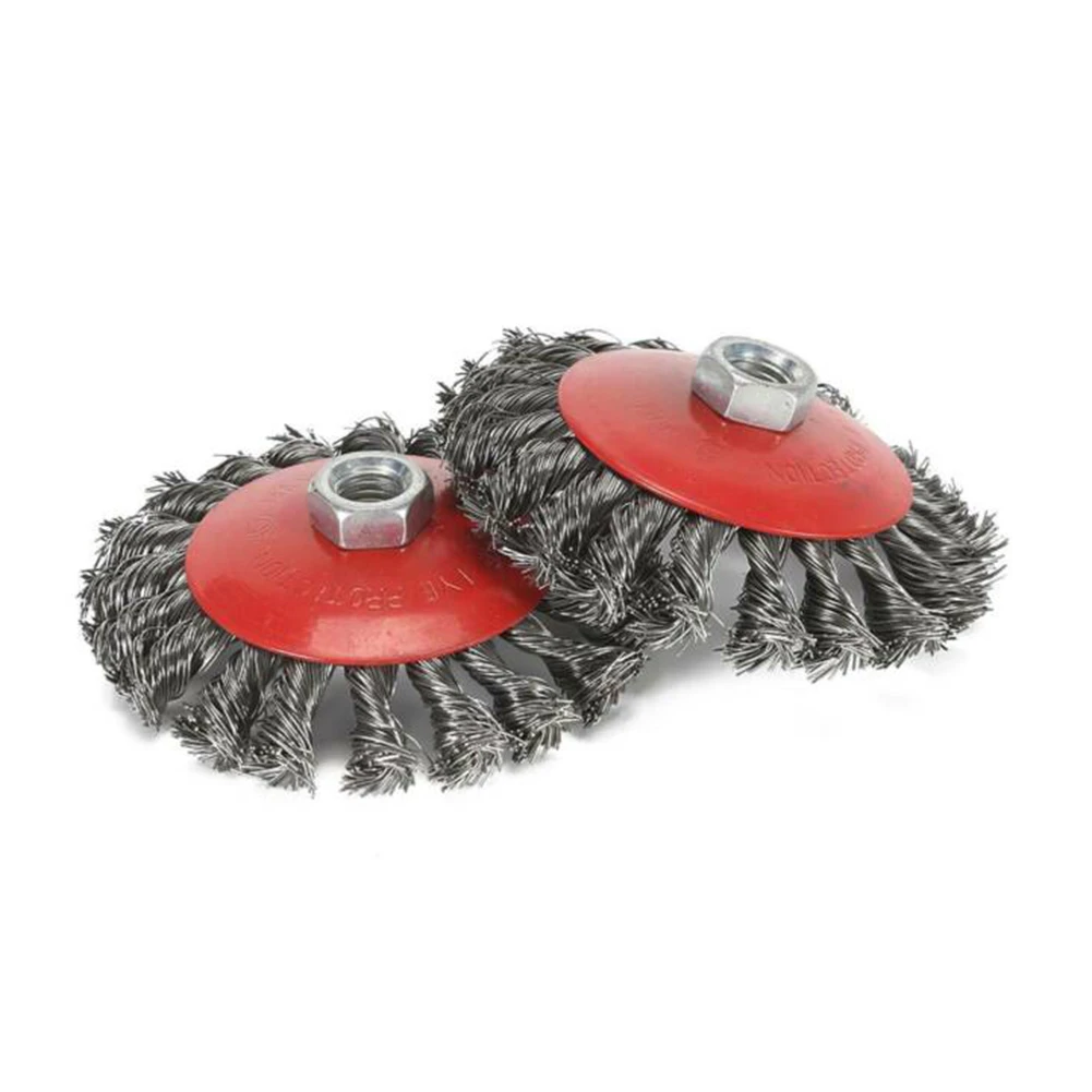 Twisted Wire Wire wheel brush Wire Disc Wire Wheel Wire wheel For Polishing