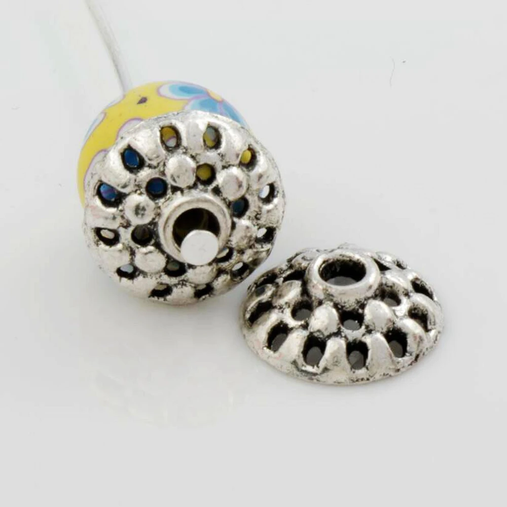 300Pcs L1062 11x11mm Tibetan Silver Dots Bali Style Design Bead Cap Jewelry Findings Components LZsilver
300Pcs L1062 11x11mm Tibetan Silver Dots Bali Style Design Bead Cap Jewelry Findings Components LZsilver