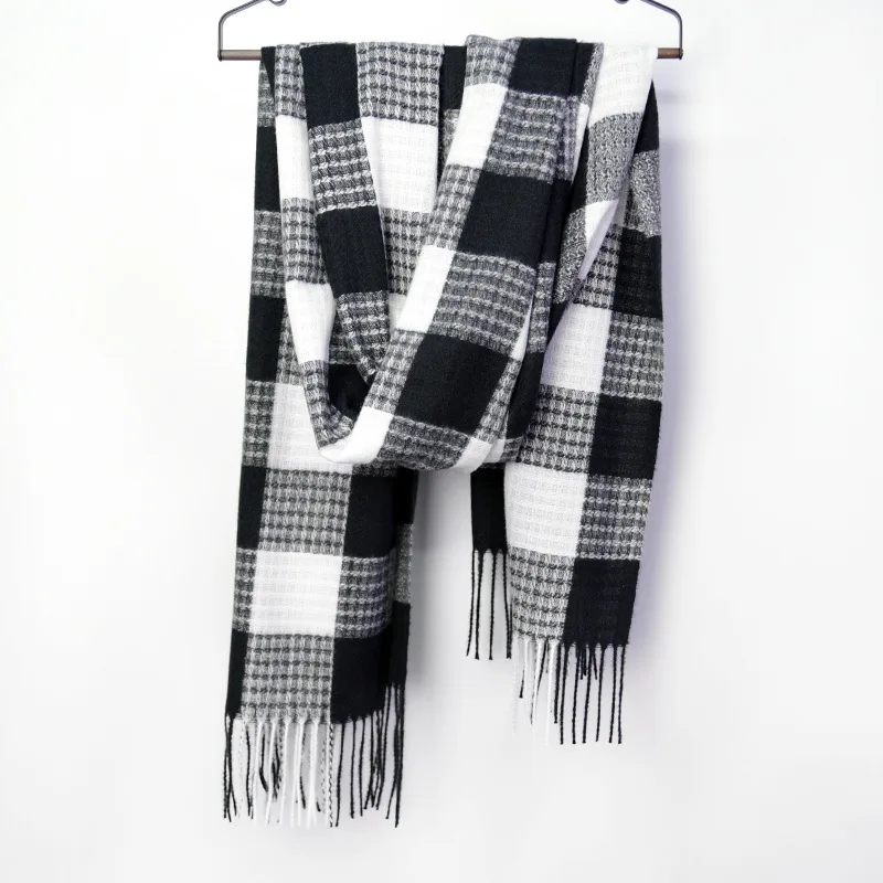 JTVOVO 2021New Cashmere Plaid Fringed Scarf Women's Autumn And Winter Female Warm Shawl Scarves Pashmina Blanket Comfortable Tie
JTVOVO 2021New Cashmere Plaid Fringed Scarf Women's Autumn And Winter Female Warm Shawl Scarves Pashmina Blanket Comfortable Tie