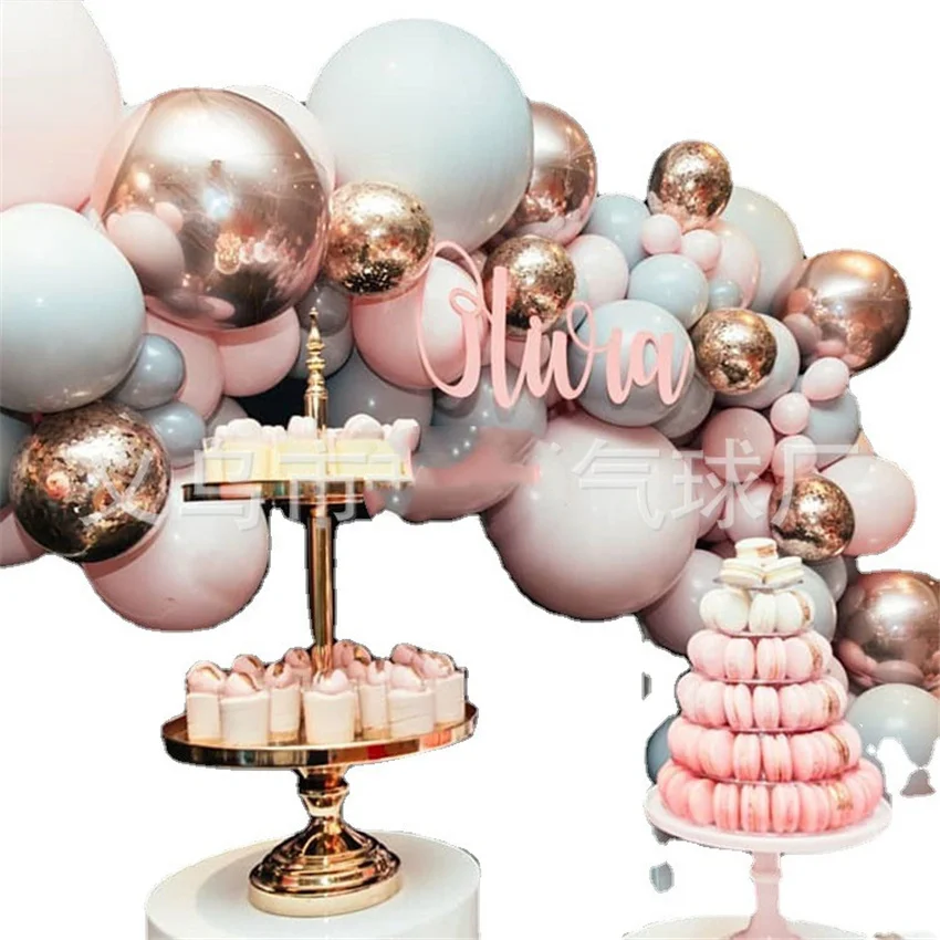 170Pcs Rose Gold Balloon Set Colorful Metallic Birthday Party Wedding Decoration Anniversary Globals Gold Party Decorations
170Pcs Rose Gold Balloon Set Colorful Metallic Birthday Party Wedding Decoration Anniversary Globals Gold Party Decorations