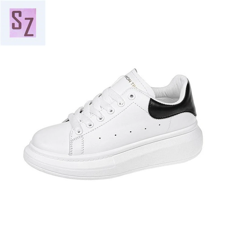 Little White Shoes Women 2021 New Designer Women's Shoes Thick-soled Fashion Sports Shoes Casual Single Shoes Women
Little White Shoes Women 2021 New Designer Women's Shoes Thick-soled Fashion Sports Shoes Casual Single Shoes Women