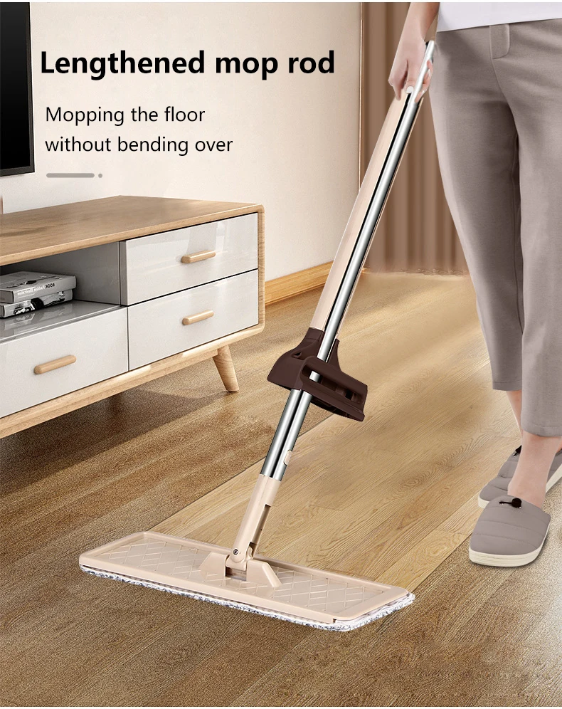 Home Flat Mops With 3pcs Microfiber Cloth Hands Free Squeeze Floor Mop for House Cleaning Home Clean Mops
Home Flat Mops With 3pcs Microfiber Cloth Hands Free Squeeze Floor Mop for House Cleaning Home Clean Mops