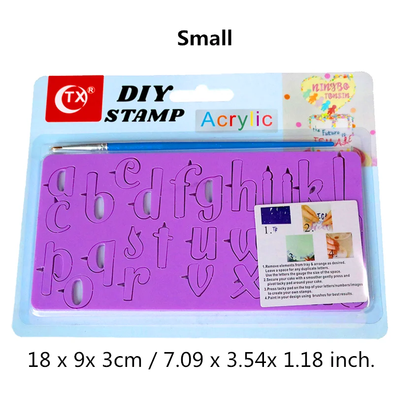 1 Sheet of Embossed Mold DIY Letter Numbers Cake Cookie Molds For Birthday Silicone Fondant Cake Mold Kitchen Baking Pastry Tool
1 Sheet of Embossed Mold DIY Letter Numbers Cake Cookie Molds For Birthday Silicone Fondant Cake Mold Kitchen Baking Pastry Tool