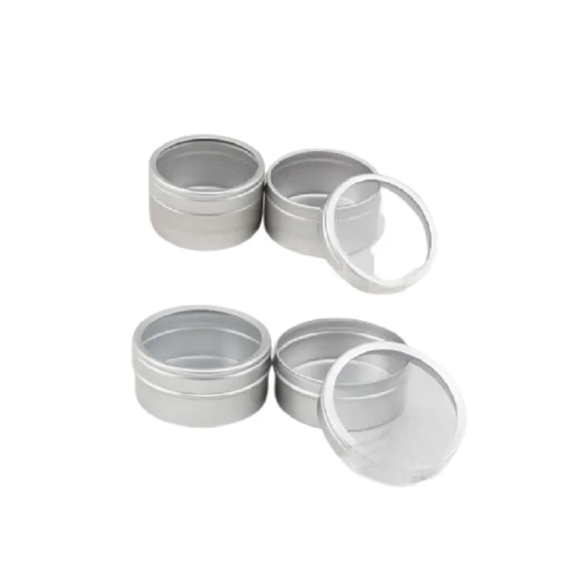 20/40g Cream Jar Tin Cosmetic Lip Balm Containers Nail Crafts Pot Storage Box Refillable Empty Aluminum Bottle Clear Window Lid
20/40g Cream Jar Tin Cosmetic Lip Balm Containers Nail Crafts Pot Storage Box Refillable Empty Aluminum Bottle Clear Window Lid