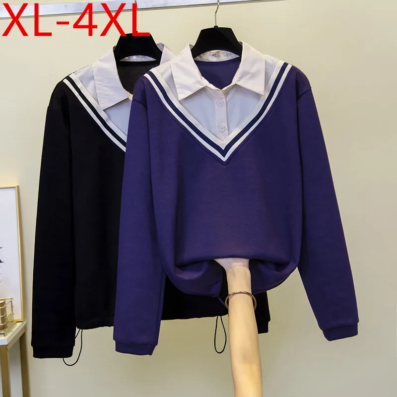 Plus Size Women Shirts Spring Autumn Turn Down Collar Long Sleeve Large Casual Loose Shirt Tops XL 2XL 3XL 4XL
Plus Size Women Shirts Spring Autumn Turn Down Collar Long Sleeve Large Casual Loose Shirt Tops XL 2XL 3XL 4XL