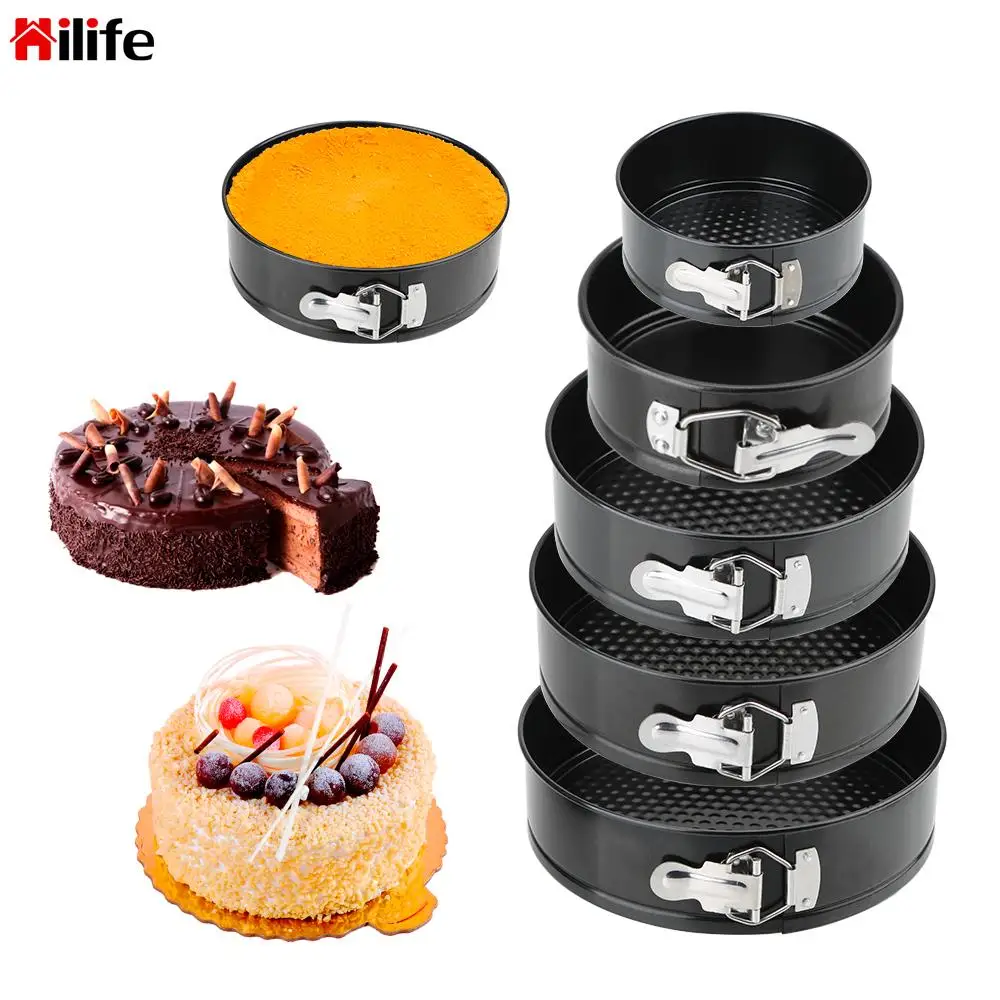 HILIFE углерода Сталь формы для выпечки Кухня аксессуары съемное дно с антипригарным покрытием Металл испечь пресс-форма круглая форма для ке...
HILIFE углерода Сталь формы для выпечки Кухня аксессуары съемное дно с антипригарным покрытием Металл испечь пресс-форма круглая форма для ке...