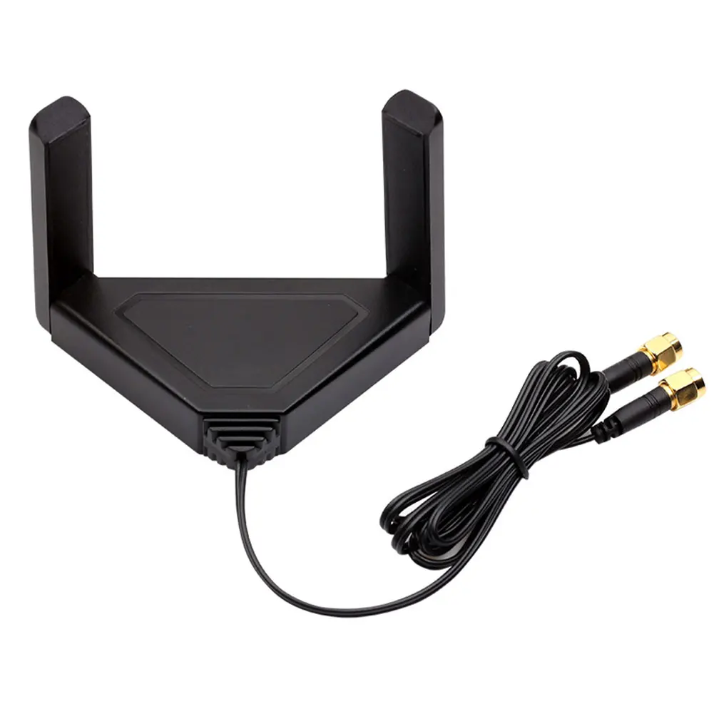 Network Card for Laptop Desktop PC 1300Mbps 2.4G 5.8G Dual Band Wireless Wifi Adapter SMA Interface External Antenna
Network Card for Laptop Desktop PC 1300Mbps 2.4G 5.8G Dual Band Wireless Wifi Adapter SMA Interface External Antenna