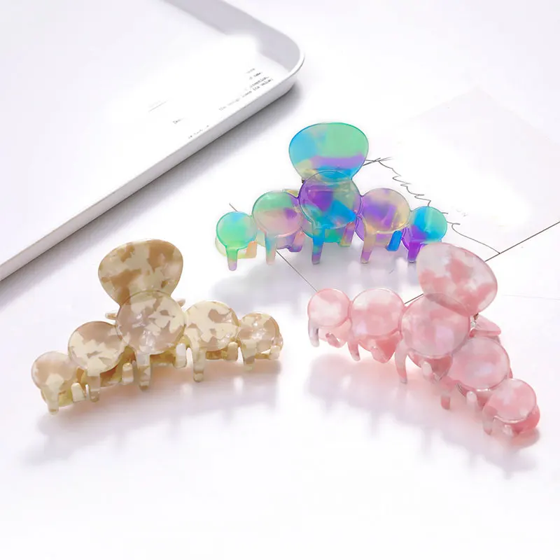 Acetate Tortoiseshell Crab Hair Clips Ponytail Clip Large Hair Claws Crab Colorful Catch Clip Shark Clip Geometric Big Barrette
Acetate Tortoiseshell Crab Hair Clips Ponytail Clip Large Hair Claws Crab Colorful Catch Clip Shark Clip Geometric Big Barrette