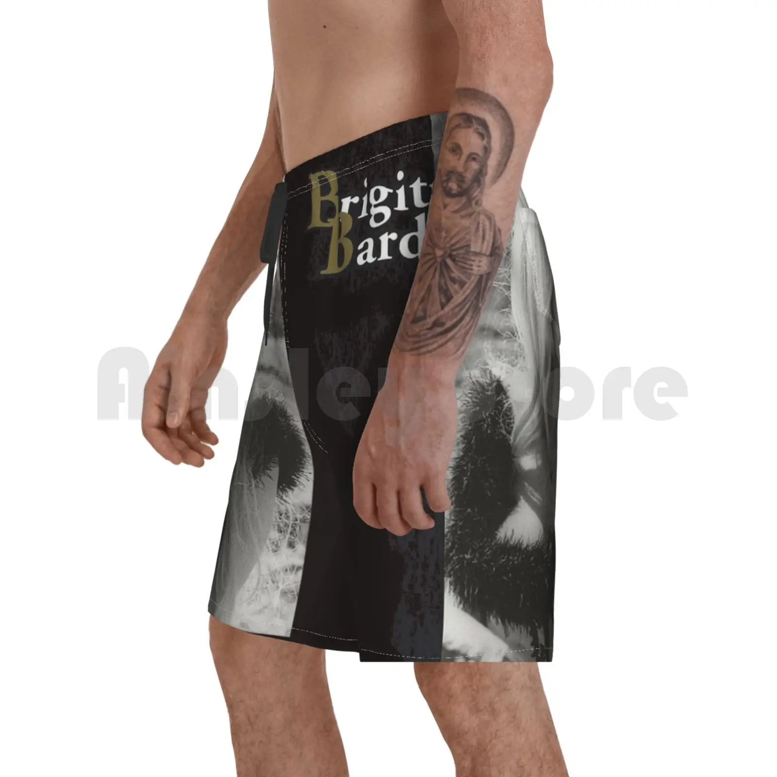 Пляжные шорты для сценических фильмов Pinup модель 
Пляжные шорты для сценических фильмов Pinup модель