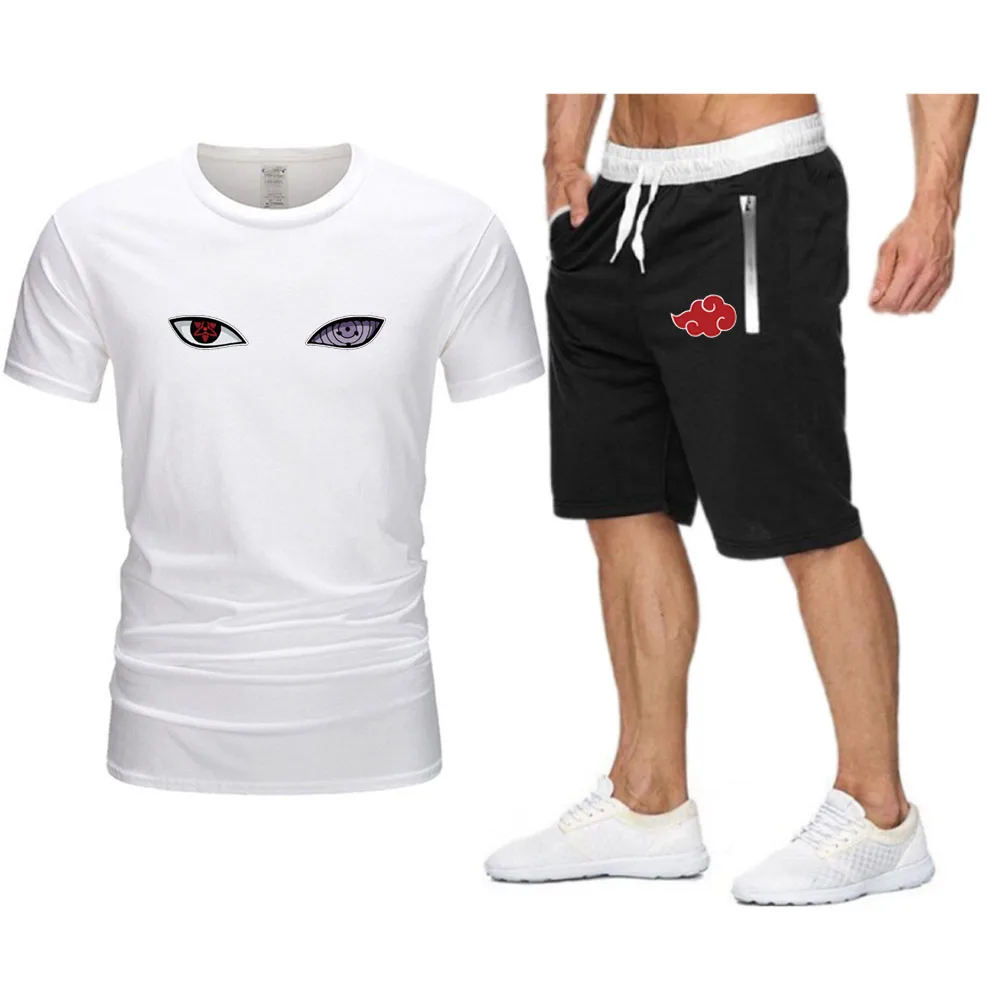 Casual Tops Anime Manga Printing Brand Sets Men's Clothing 2021 New Summer Streetwear Men T-shirt Harajuku Beach Shorts
Casual Tops Anime Manga Printing Brand Sets Men's Clothing 2021 New Summer Streetwear Men T-shirt Harajuku Beach Shorts
