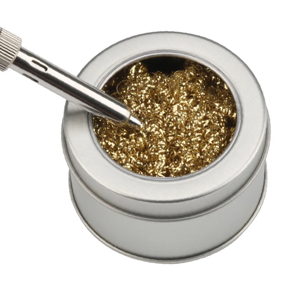 Cleaning Ball Desoldering Soldering Iron Mesh Filter Cleaning Nozzle Tip Copper Wire Cleaner Ball Metal Dross Box Clean Ball
Cleaning Ball Desoldering Soldering Iron Mesh Filter Cleaning Nozzle Tip Copper Wire Cleaner Ball Metal Dross Box Clean Ball