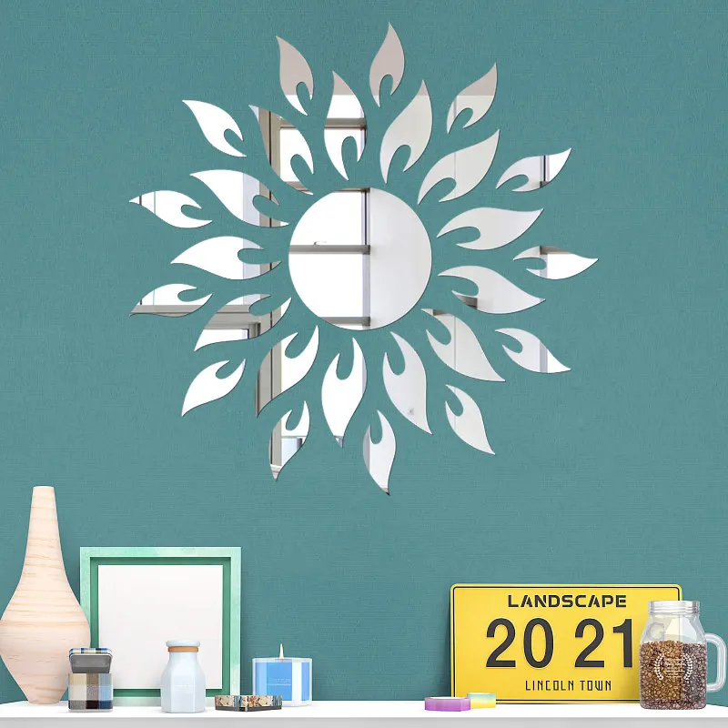 Removable 3D Sunshine Sun Flower Decorative Mirror Wall Sticker Decal Vinyl for Wall Decoration DIY Mirror Art Home Office Decor
Removable 3D Sunshine Sun Flower Decorative Mirror Wall Sticker Decal Vinyl for Wall Decoration DIY Mirror Art Home Office Decor