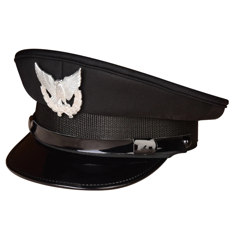 HONGKONG POLICE VISOR CAP Captain Pilot Hat Military Hats for Men Captain's Cap | Аксессуары для одежды